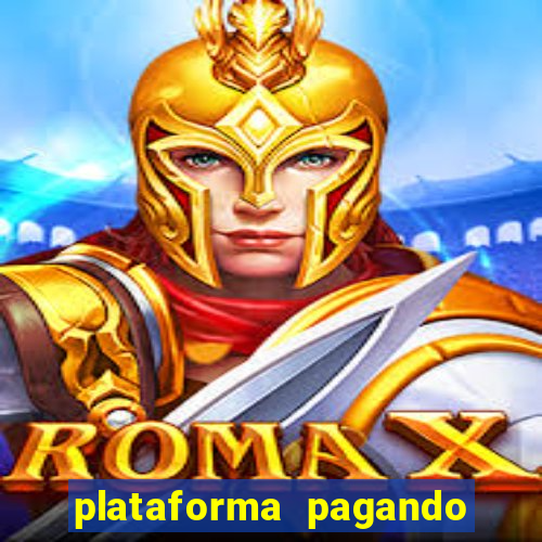 plataforma pagando no cadastro